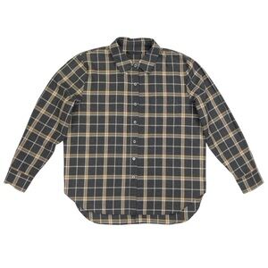 Jenni Kayne Women's Plaid Flannel Shirt Long Sleeve Size Small Relaxed Fit